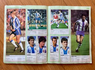 2 Álbumes Completos Liga 86/87