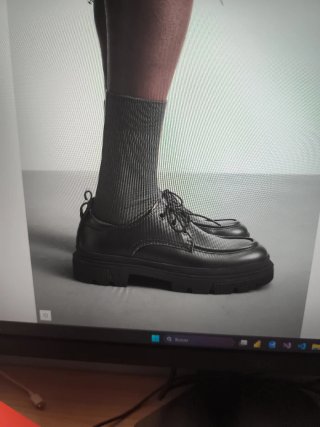 Zara Zapatos bordón volumen talla 46