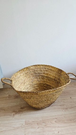 Cestas de mimbre decorativas