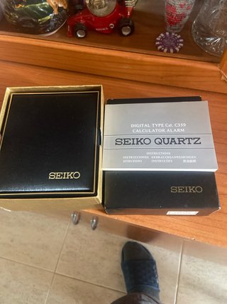 Reloj Seiko Calculadora C 395-5010