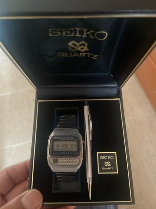 Reloj Seiko Calculadora C 395-5010
