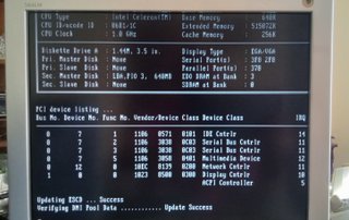 Shuttle MV25N + Celeron Tualatin + 512MB