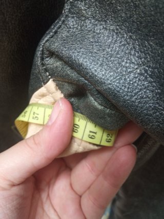 Chaqueta Royal Enfield Cuero Negra y Beige