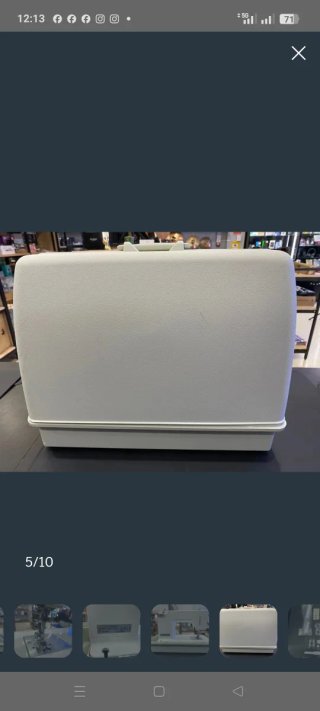 Máquina de coser Alfa Modelo 393