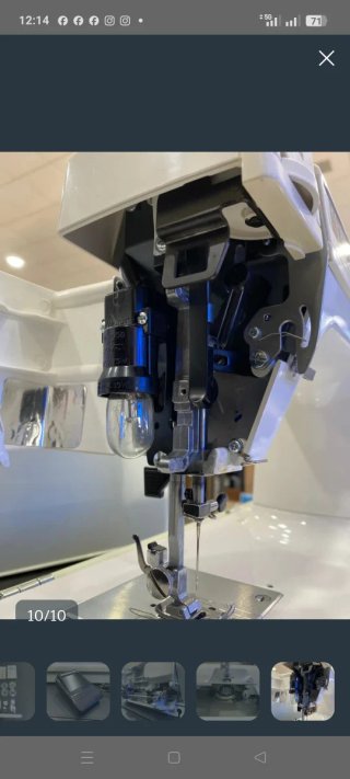 Máquina de coser Alfa Modelo 393