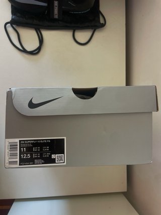 Nike Air Zoom Mercurial Superfly 10 Elite FG Black