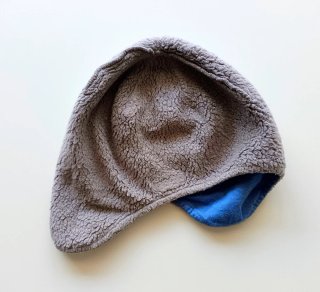 Gorro de invierno Alana azul y gris