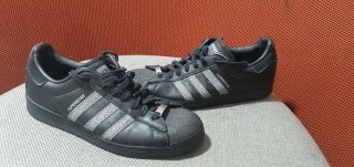 Adidas Superstar Negras Talla 45