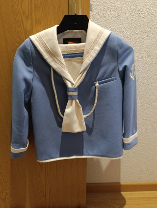 Traje de comunión marinero Eslara blanco