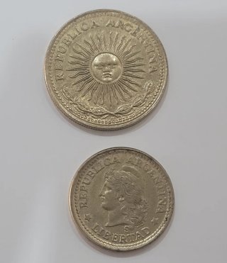 Monedas Argentinas de Varios Años