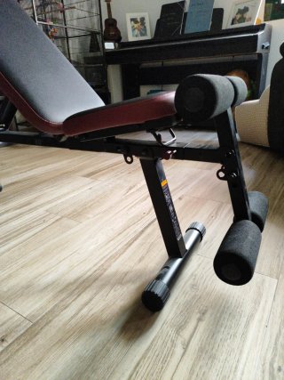 Banco abdominales plegable Corength