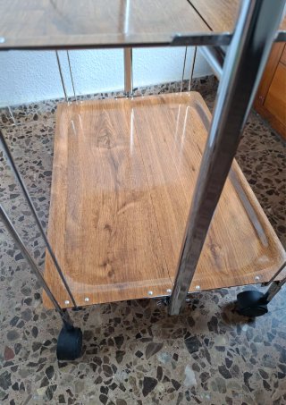 CARRITO CAMARERA PLEGABLE VINTAGE Raquer