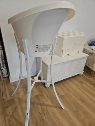 Bañera bebé Shnuggle con soporte