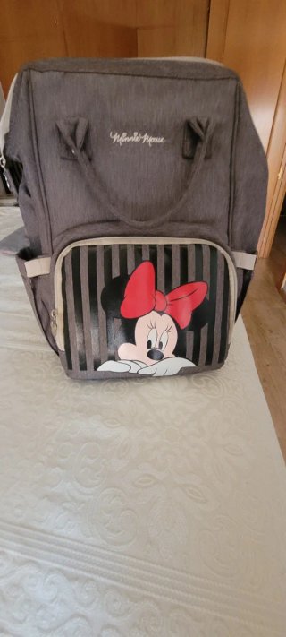 Mochila Cambiador Minnie Mouse Disney Bebé