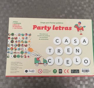 Juego Party Letras y Parque de Atracciones