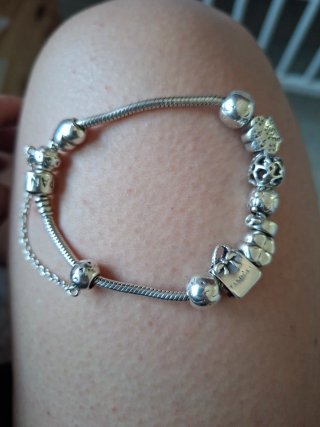 Pulsera Pandora Plata con Charms