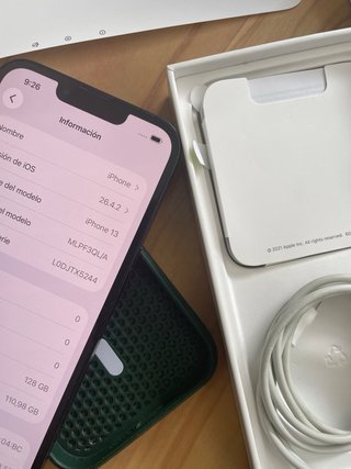 iPhone 13 128GB blu marino Batteria 85%