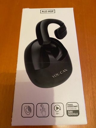 Auriculares ALE-HOP negros