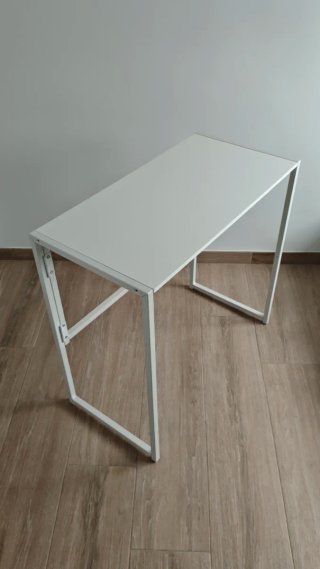 Escritorio plegable blanco