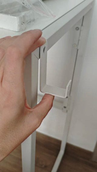 Escritorio plegable blanco