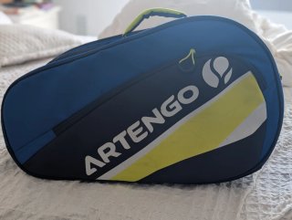 Borsa per racchette Artengo Blu e Giallo