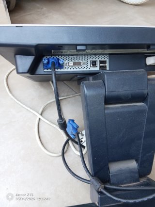 Pantalla HP Plata
