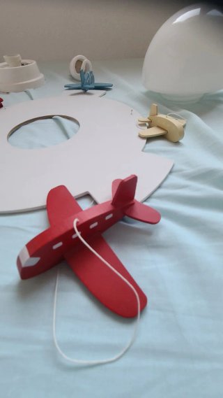 Lámpara infantil aviones