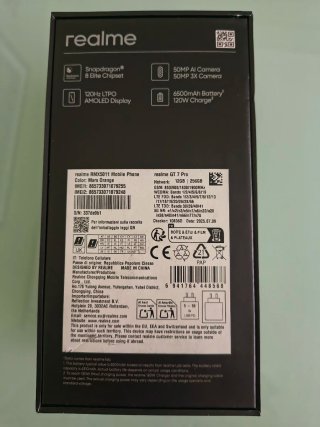 Realme GT 7 Pro Naranja
