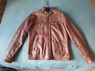 Cazadora marrón GREEN COAST hombre ¡NUEVA!