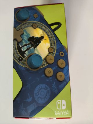 Mando PDP Nintendo Switch Zelda Hyrule blue nuevo