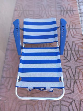 Silla bajita de playa