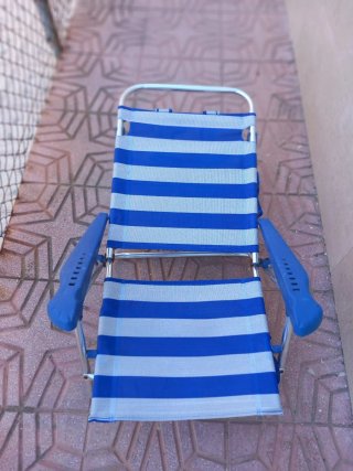 Silla bajita de playa