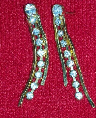 Collar y pendientes con circonitas