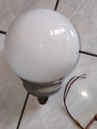 2)Coppia Lampade Coughtrie Glasgow Vintage