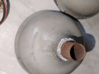 2)Coppia Lampade Coughtrie Glasgow Vintage