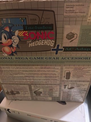 Consola Sega Game Gear Negra + TV + 5 juegos