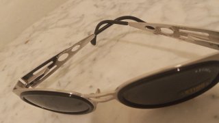 Gafas de Sol Sting Vintage Ovaladas Plateadas