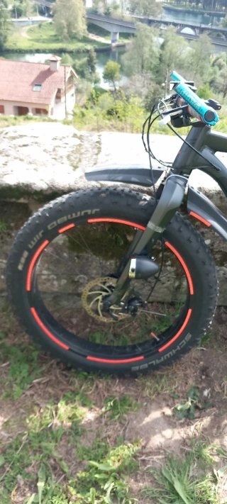 Bicicleta Fat Bike felt dd70 Negra talla L
