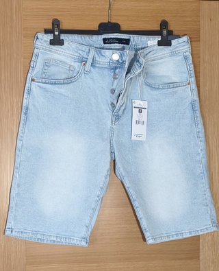 Bermuda Vaquera Hombre Tifossi Azul Claro Talla M