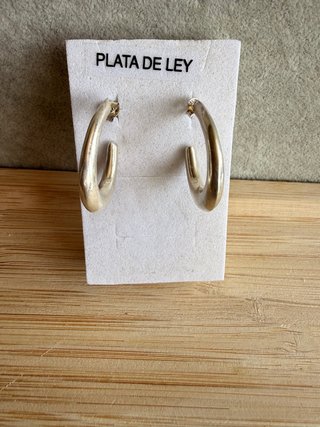 Pendientes Aro Plata de Ley 925