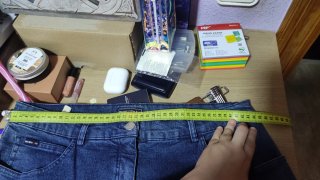 Pantalones vaqueros azules