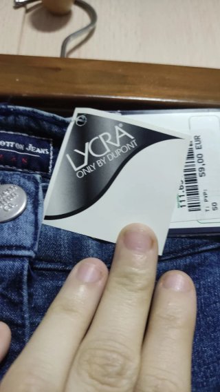 Pantalones vaqueros azules