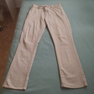 Pantalones Easy Wear Mujer Talla 36 Beige
