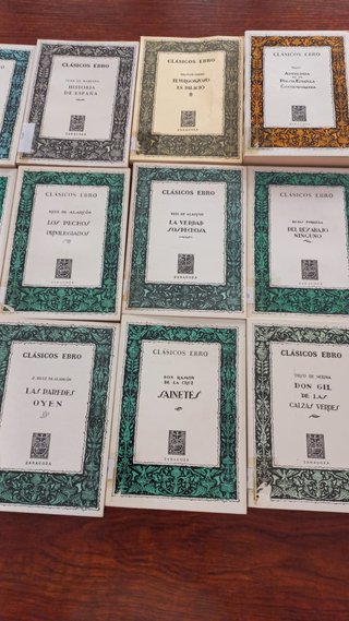 Pack 20+ Libros Literatura Española Clásicos Ebro