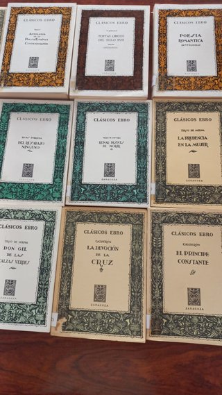Pack 20+ Libros Literatura Española Clásicos Ebro