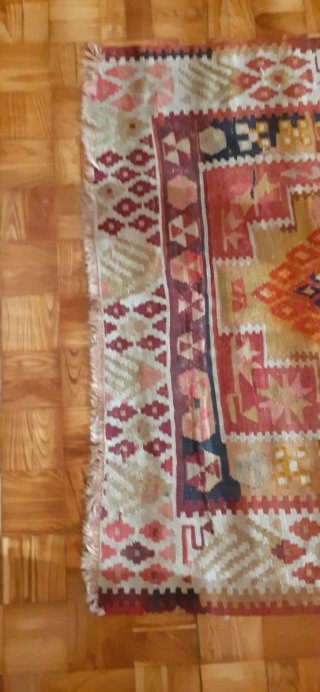 Kilim Turco Fatto a Mano