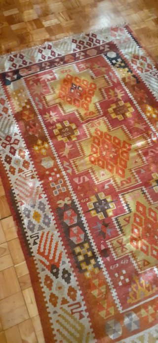 Kilim Turco Fatto a Mano