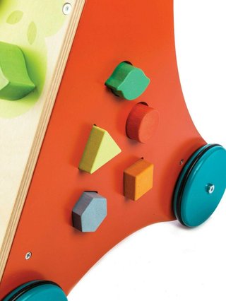 Correpasillos Madera Activity Walker Leaf Toys