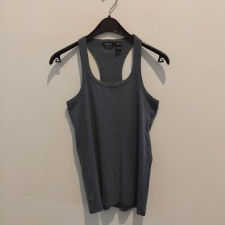 Camiseta tirantes Mango azul talla L