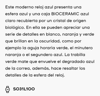 Reloj Swatch Unisex Azul